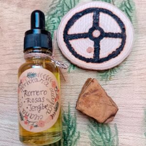 Aceite Ritual Romero, Rosas y Jengibre