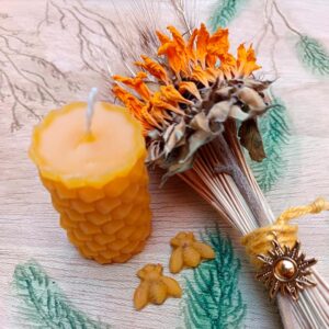 Panal, Vela cera de Abeja